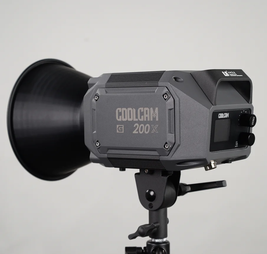 220W APP-Controlled COOLCAM 200X (G) LED photography lighting video shooting, for Live streaming or live studio