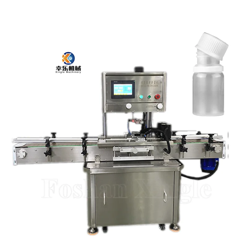 Small Perfume Crimping Machines Low Price  Caps Sealing Cosmetic 20 Liter Water Cap Manufacturing Bottle Screw Capping Machine