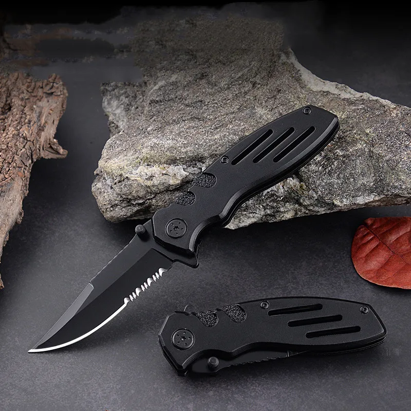 Custom Design Small Lightweight Folding Hunting Survival Tactical Pocket Knife carbon Steel Camping Knife