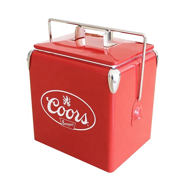 
Wholesale small promotional metal cooler box 