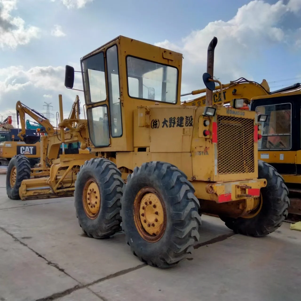 Used Gd511 Gd611 Good Performance Komatsu GD511 Motor Grader at Low Price With Good Condition