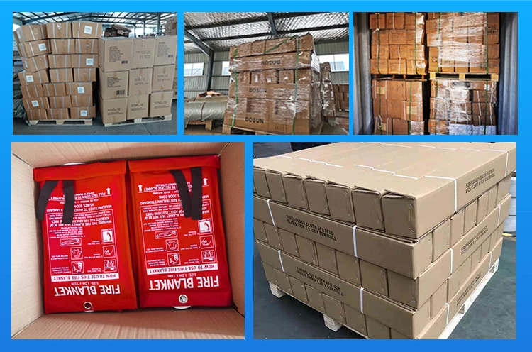 Heat Insulation Fire Resistance Protection Blanket Fire Extinguisher 1.5*1.5m 100% Glass Fiber 100% Fiberglass 100 Pieces 7 Days