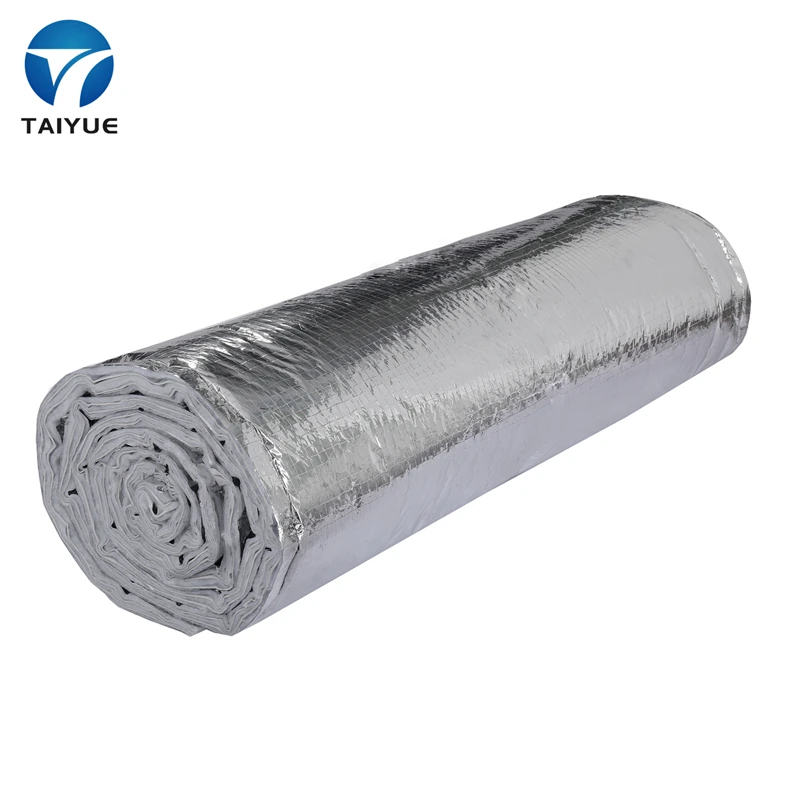 Multi layer aluminum foil bubble thermal reflective insulation