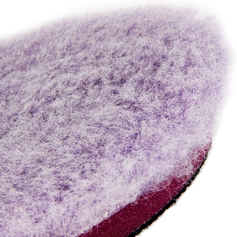 3 Inch Polishing Foam Car Buffing Pad Woollen Wool Foam Polishing Buffing Pad For Cars Polisher Detailing Waxing