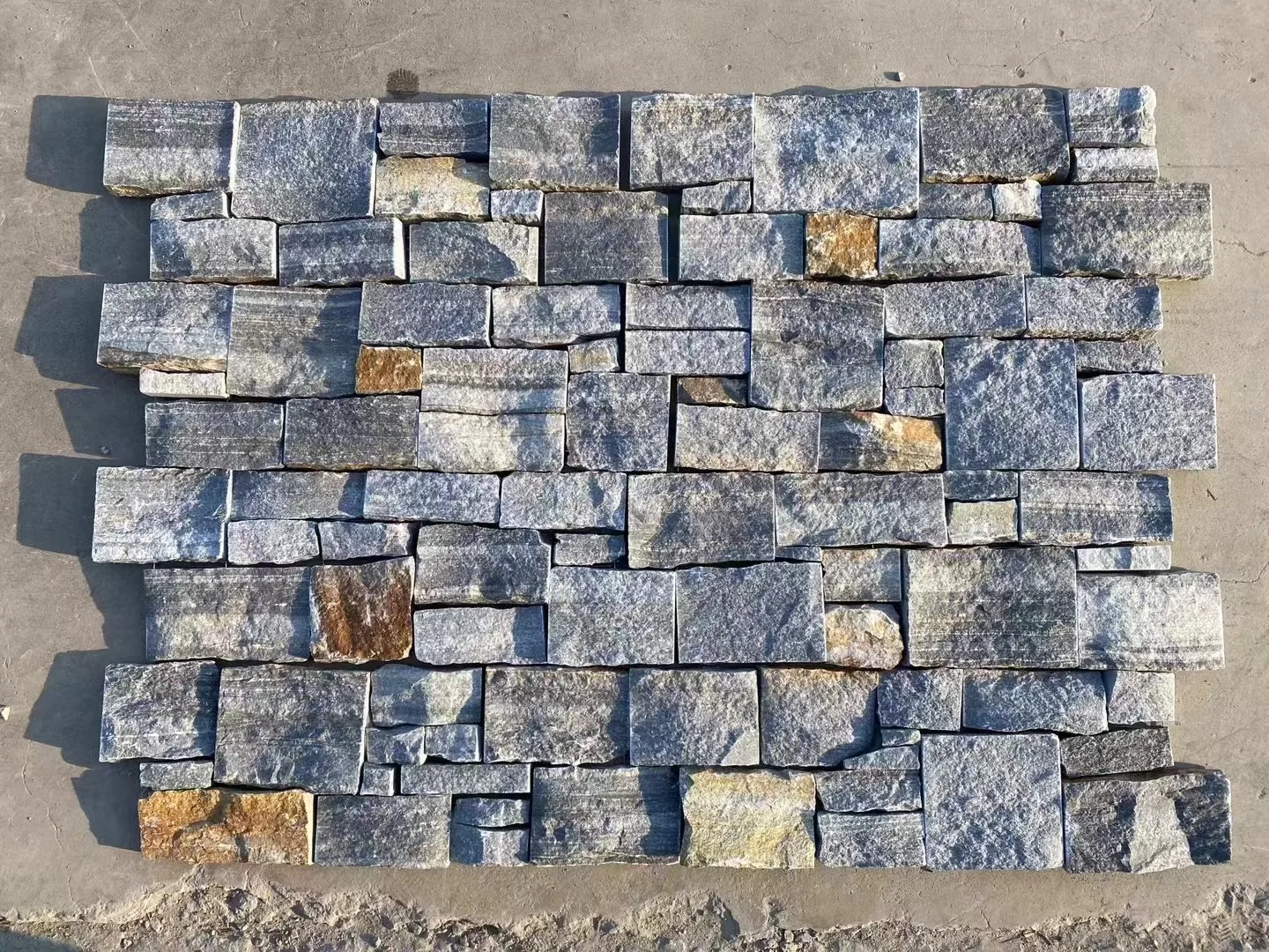 China Factory  Random Stone Wall Cladding Stone Wall Tile Trim Stone Pillar Cladding