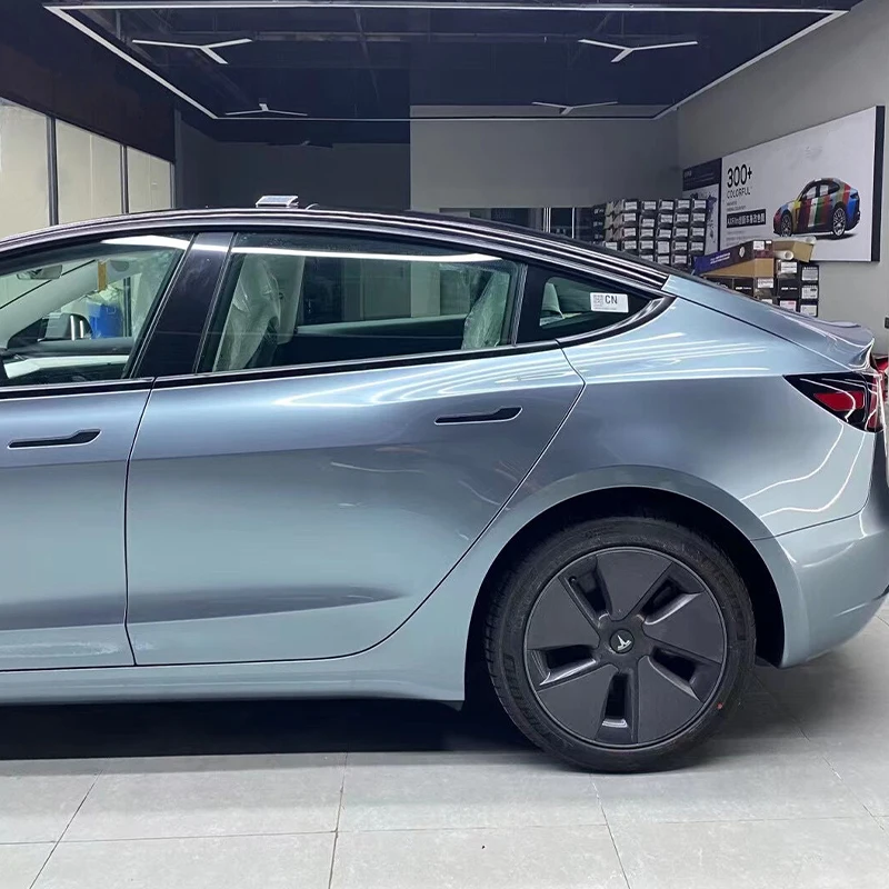 Car Films Color Ppf 1.52*18m/roll Liquid Metal Blue Ppf Paint Protection Film Color Changing Car Wrap Vinyl Ppf