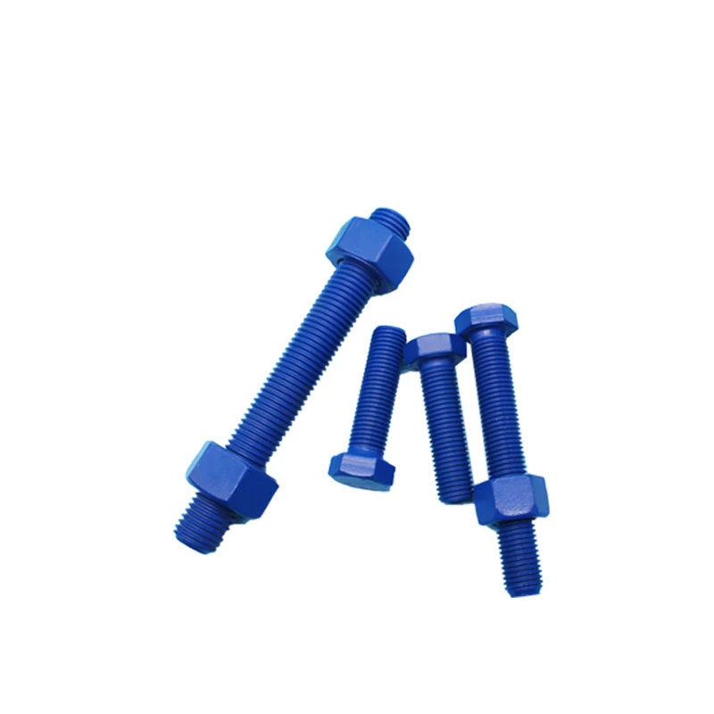 A193 B7 A320 L7 PTFE Stud bolt and A194 2H Heavy nut