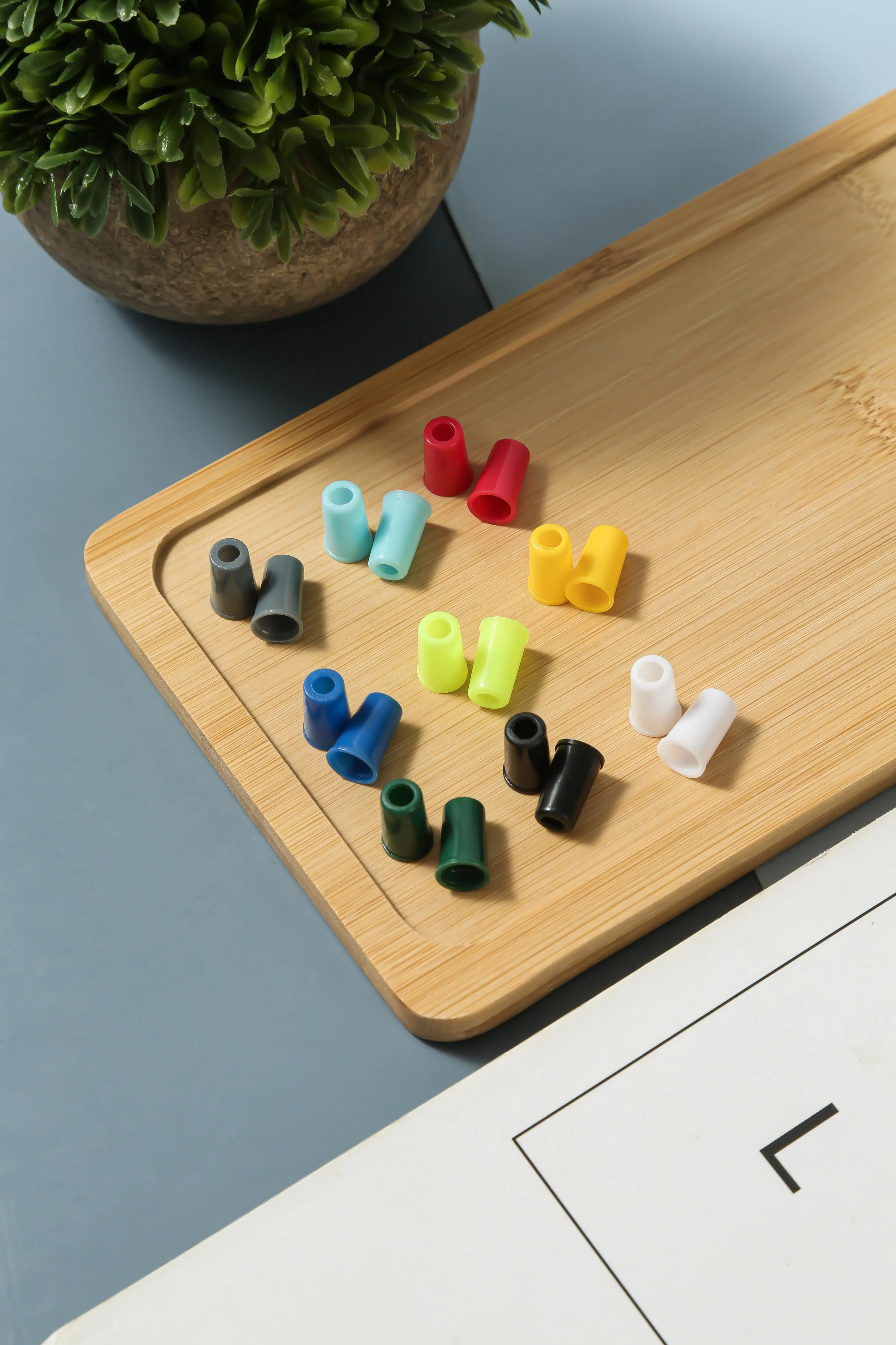 Custom Draw 4 mm Mini Plastic Cord Lock Sustainable End Custom Draw Cord Lock