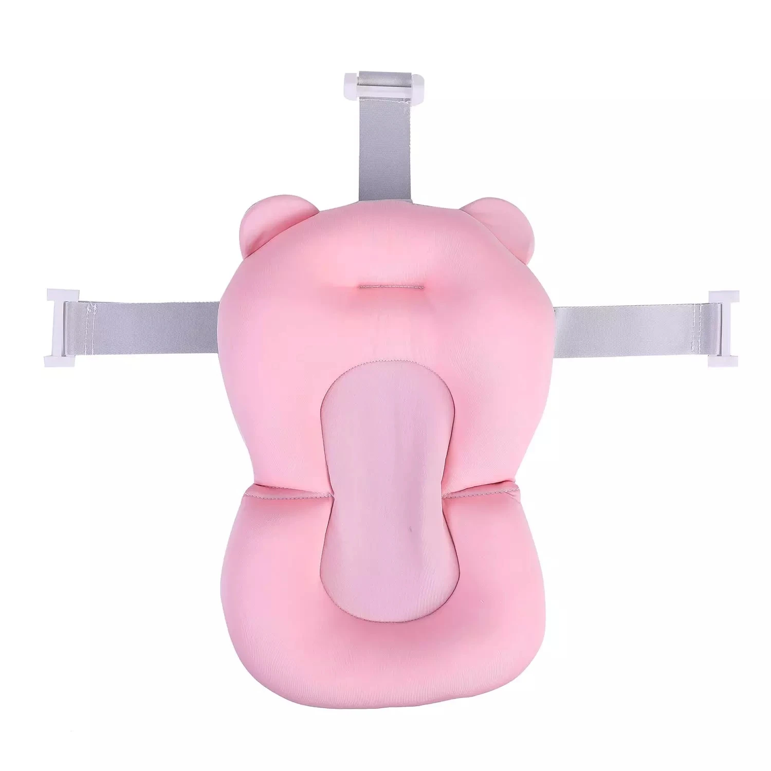 2022 New Product Soft Comfortable Quick Dry Anti-Skid Infant Care Ridge Bathing Mat Baby Bath Cushion Pillow