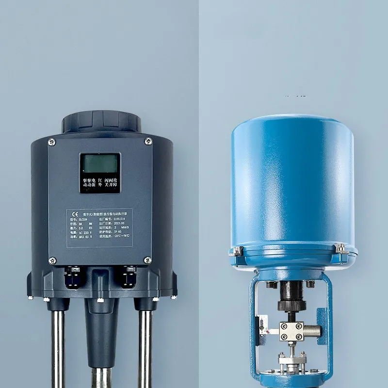 Single seat sleeve proportional explosion-proof electric control valve High pressure stainless steel flow control valve