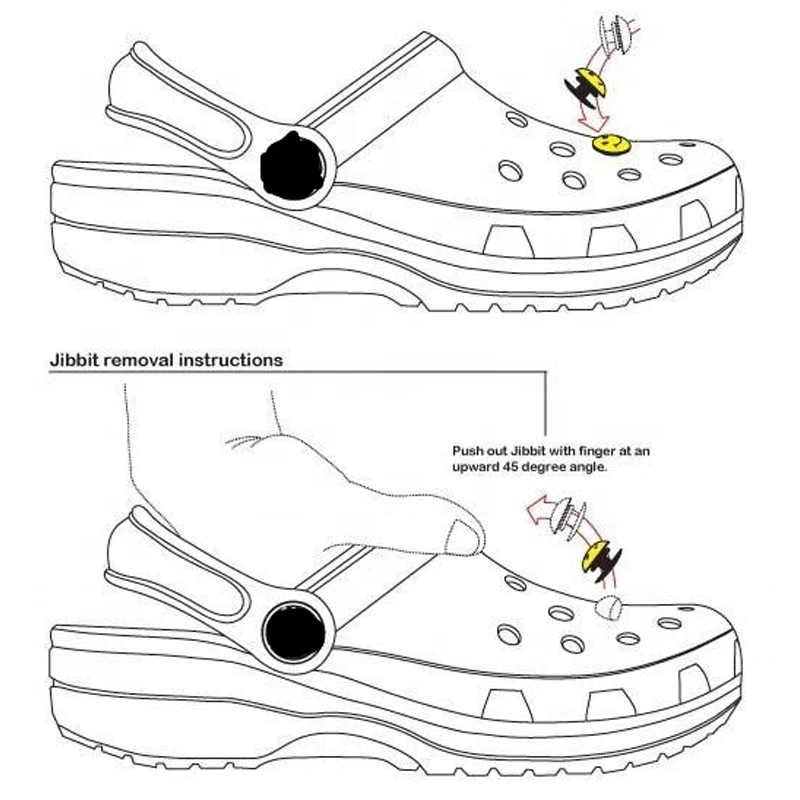 
Custom Designer Clog Shoe Charm Black Girl Magic Shoe Charms for Croc Shoe and Kids Gift 