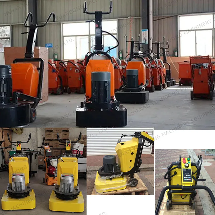New Custom Color High Quality Floor Diamond Grinding Disc Machine Electric 330mm Concrete Grinder Floor Machine With Vacuum