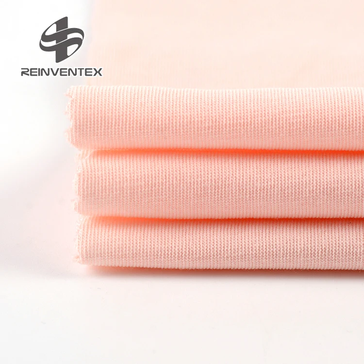 
1494-F High stretch cotton sorona waterproof antifouling custom single jersey fabric for dresses 