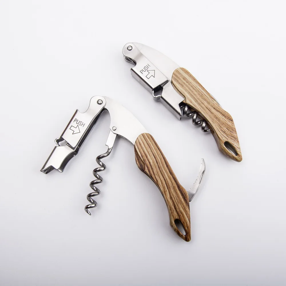 New 2022 Multi-functional 3-in-1 Waiters Corkscrews Wine Opener