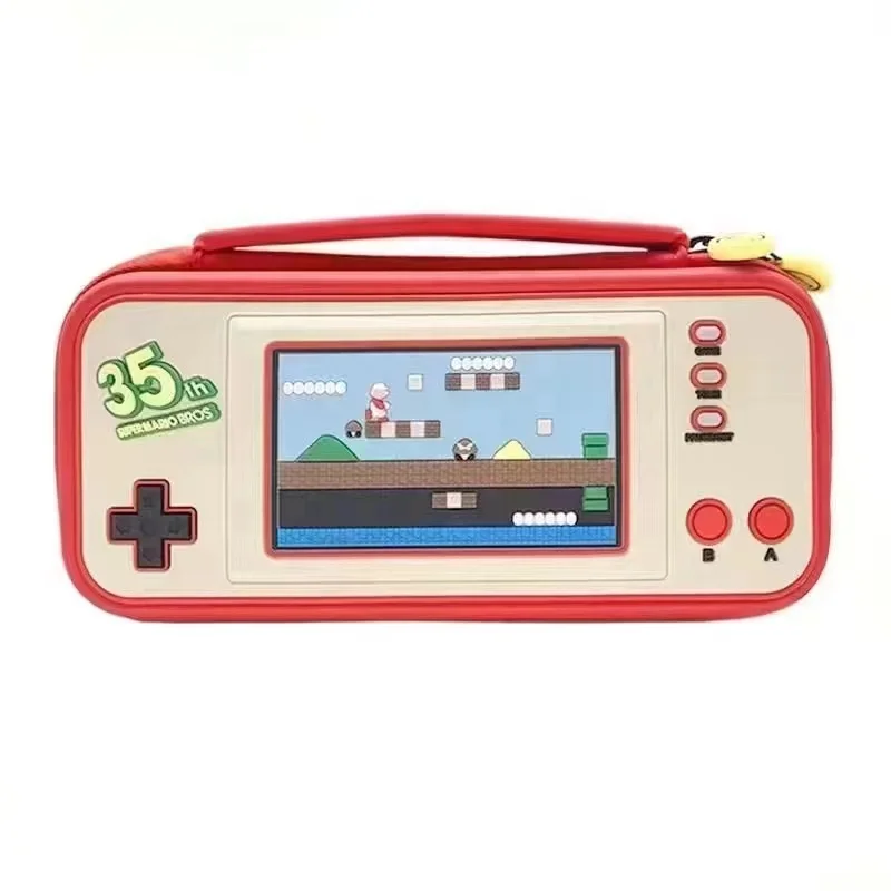 New design  Silicone Material Eva Switch Mario Carrying case  for nintendo switch console accessories bag