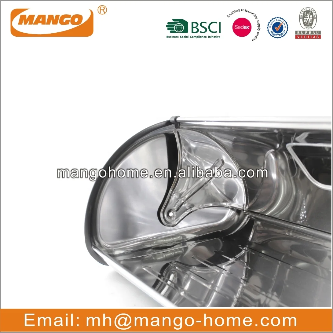 Stainless Steel Bread Box Metal Bread Bin For Kitchen Food Container