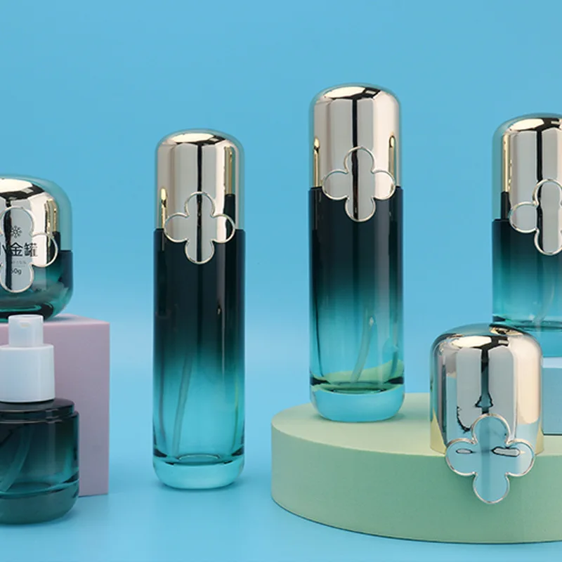 Acrylic Cosmetic Lotion Bottle Cream bottle Set 50g Cream Tank Sub Bottle With Pump Head