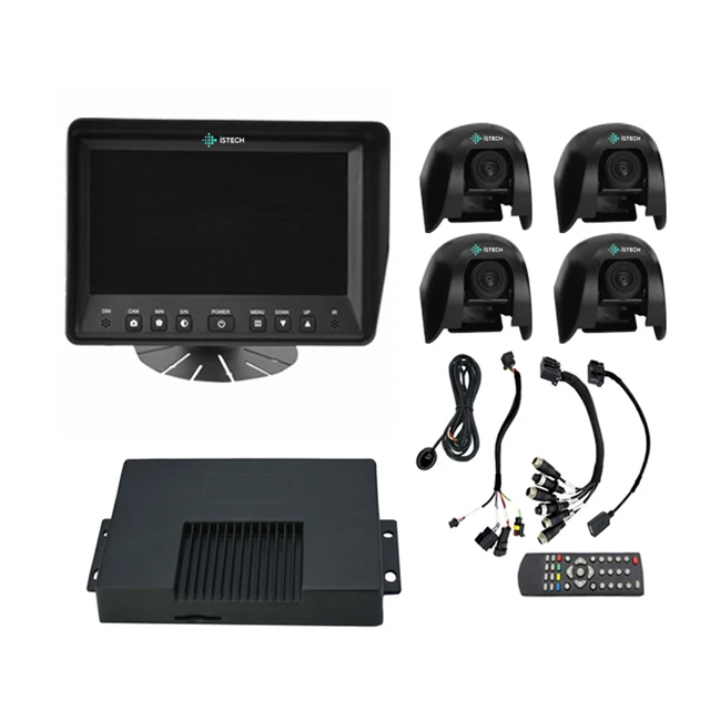 360 широкоугольная камера dvr для грузовика 1080p