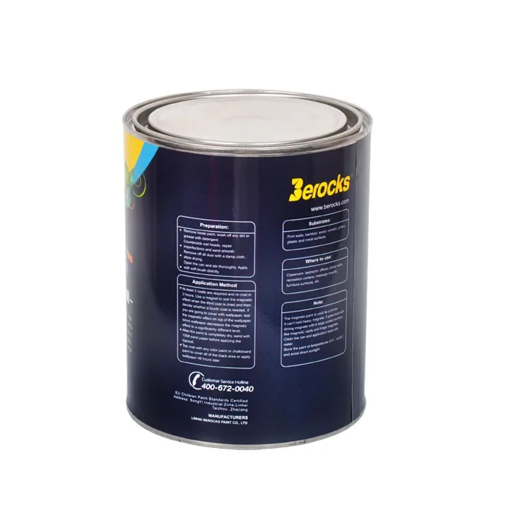 1L black magnetic paint of OEM
