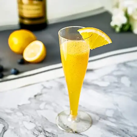 30 pcs 4.50z Elegant Gold Glitter Champagne Flutes - Perfect for Parties, Weddings, and Anniversarie Hand Washable