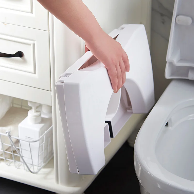 non slip ABS folding toilet stool plastic squat toilet