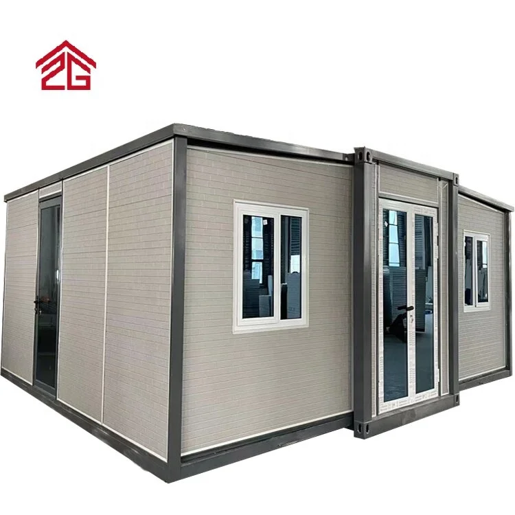 Best Seller Expandable Prefabricated CE Certified Easy to Transport and Install Foldable Container House Steel Door Modern