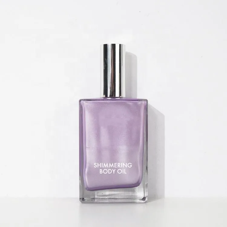 Private Label Warn Glow Paloma Lemon Drop Shimmer Dry Body Face Oil Glow Oil Spray