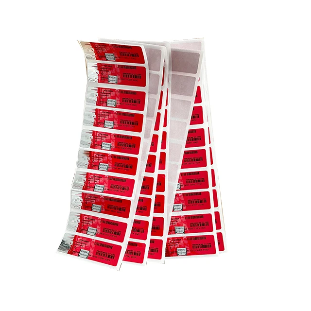 Наклейка на Windows 11 Home COA 6 месяцев гарантии Бесплатная доставка DHL красный цвет (1 комплект = 10