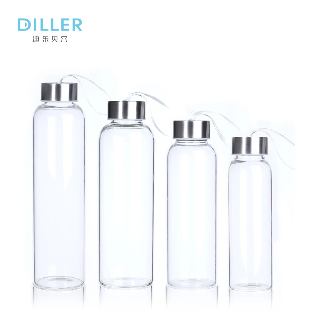 
Custom private label wholesale oem 500 ml glass bottles with metal lid 