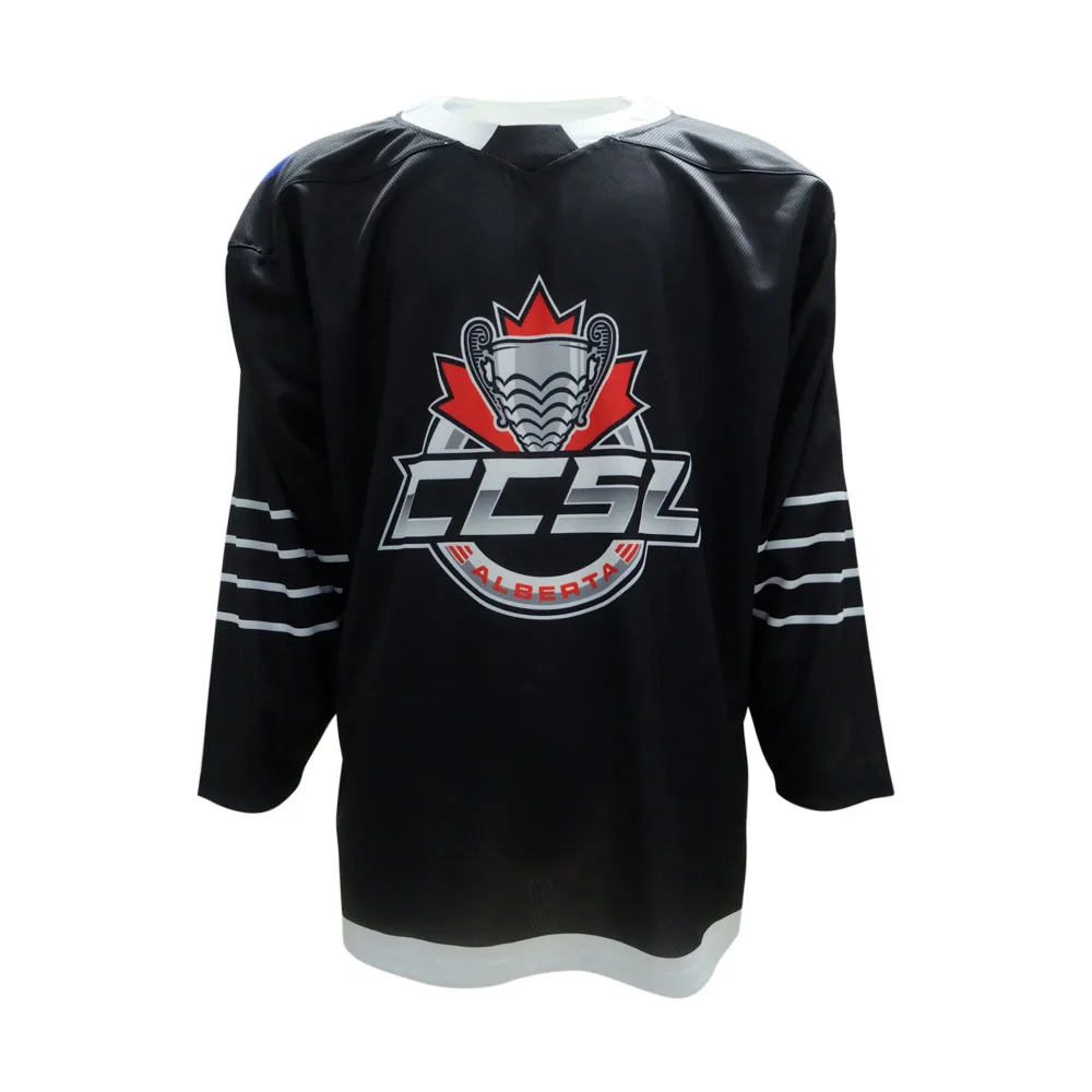 100% polyester high quality premium design full sublimated print custom hockey league jersey