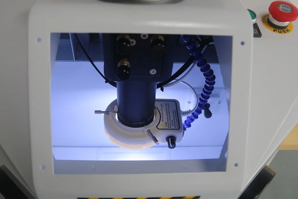 Small portable jewelry laser bga welding machine price for metal with HD CCD camera