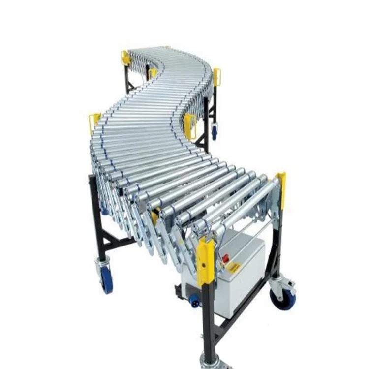 Cheap Price Stainless Steel Motorized Flexible Roller Conveyor