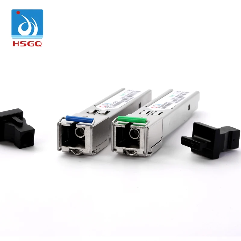 HSGQ 1 25 г одного волокна lc 20 км оптический трансивер 1310/1550nm нисходящий pon sfp