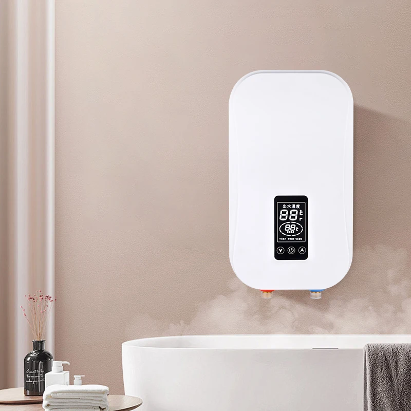 Wholesale price wall mounted IPX 4 electric instant water heater for bath shower
