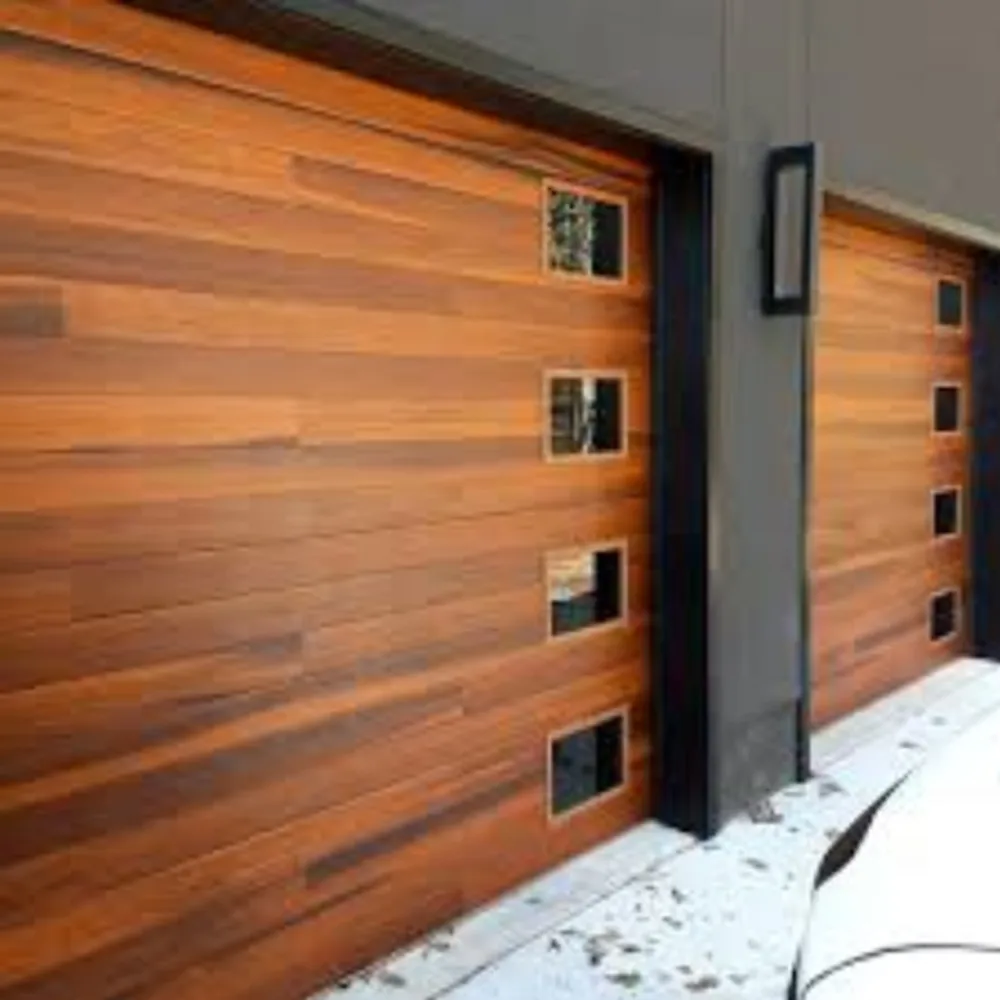 CBMmart Automatic Residential Aluminum Roller Shutter Gates Remote Control Rolling up 9x8 Garage Doors Manual Roll Top Door