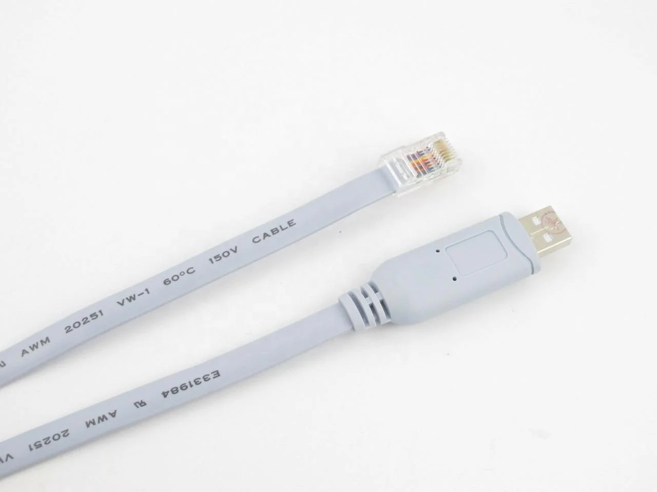 6ft USB Console FTDI to RJ45 Ethernet LAN Rollover Cable Switch Line