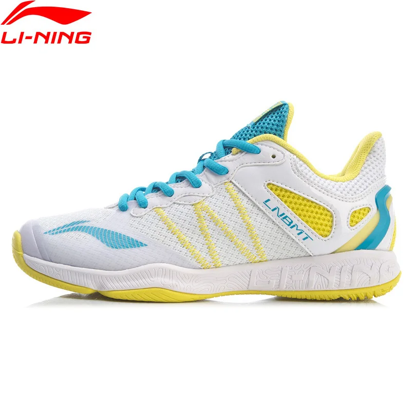 Женские туфли для бадминтона Li-Ning IV носимые спортивные тренировочные с подкладкой кроссовки повседневная обувь подкладки