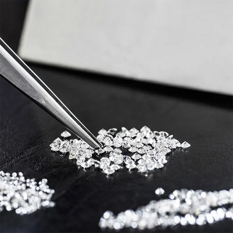 Moissanite Manufacturer Wholesale Round D EF GH Color White VVS Gra Certified Diamond Stones Loose Moissanite