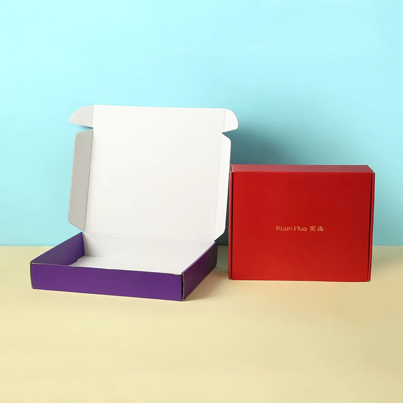 Brand New Manufacturers Airplane Box Cosmetics Clothing Corrugated Box Color Printing Double-sided Packaging Box