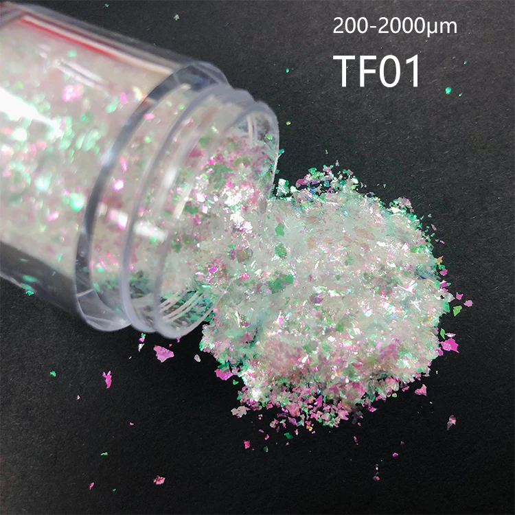 Feishi изготовленный на заказ от производителя 12 видов цветов косметический сорт тени для век прозрачный Хамелеон Аврора хлопья пигмент