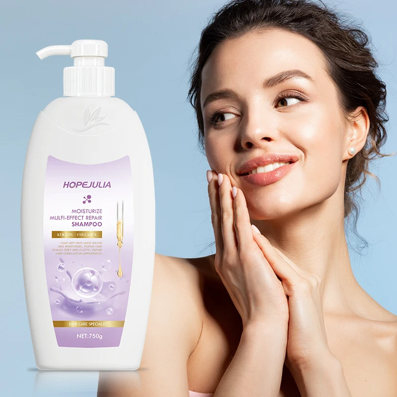 Factory Direct Selling 500ml Haircare Shampoo Moisturizing Repairing Nursing Multi-Effect Hair Growth Organic Hair Shampoo