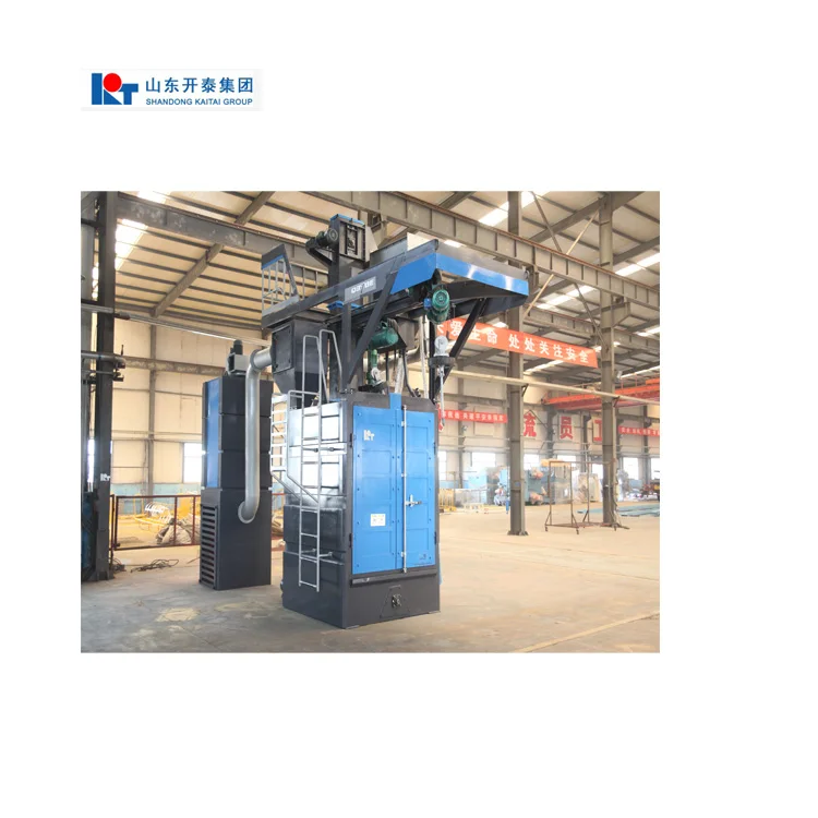 Q37 Series Hook Type Automatic Shot Blasting Machinery with famous factory
