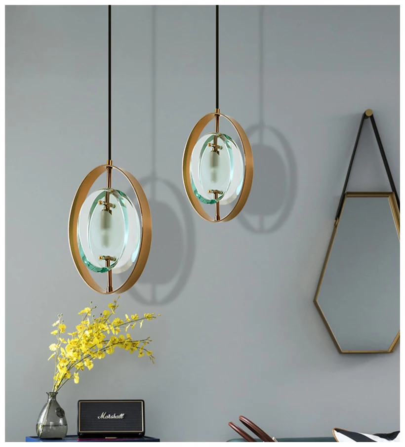 
new style modern fancy glass pendant lights for home 