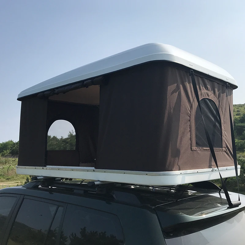 wholesale outdoor camping hiking luxury safari hard shell traveler auto car roof top tent for sale