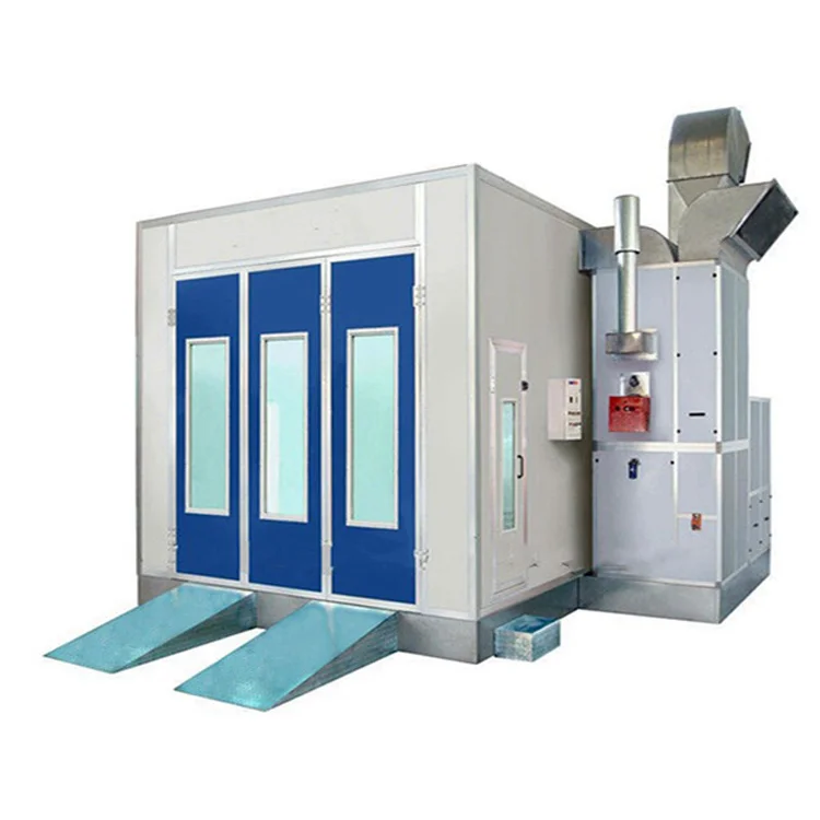 Good price diesel heating system vehicle paint booth paint spray booth with filter system