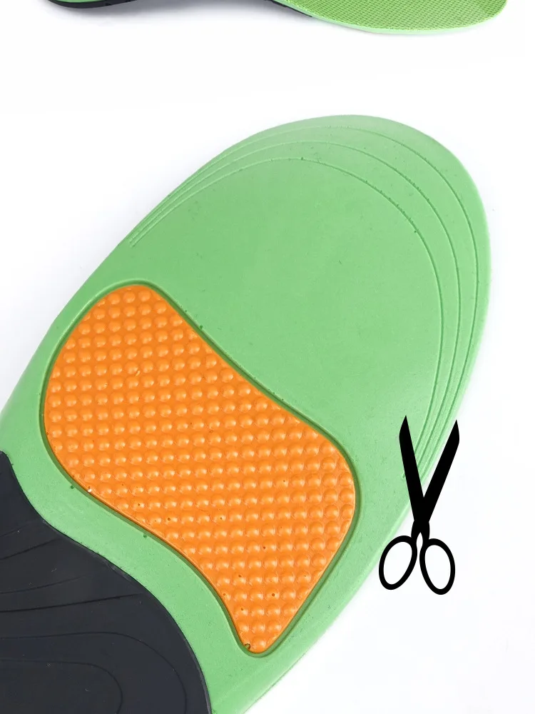 Plantar Fasciitis Arch Support Insoles for Men and Women Shoe Inserts Orthotics Shoe Insoles for Flat Feet Arch Heel Pain