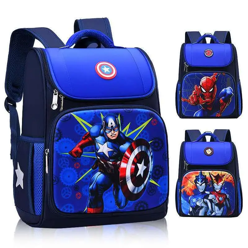 2022 Latest Cute Boys Nylon School Bag Year 7 Kids Backpack