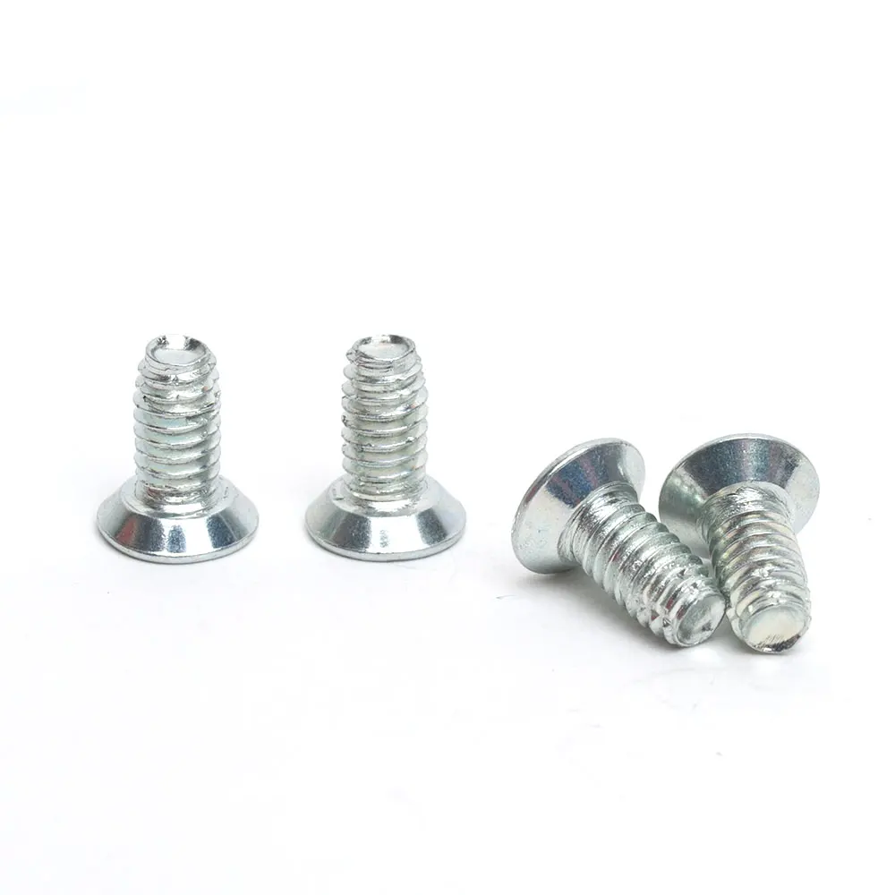 Ansi Global Sales 12mm 25mm 30mm Stainless Steel Zinc Plated Machine Thread Self Tapping Screw For Engineering Construction