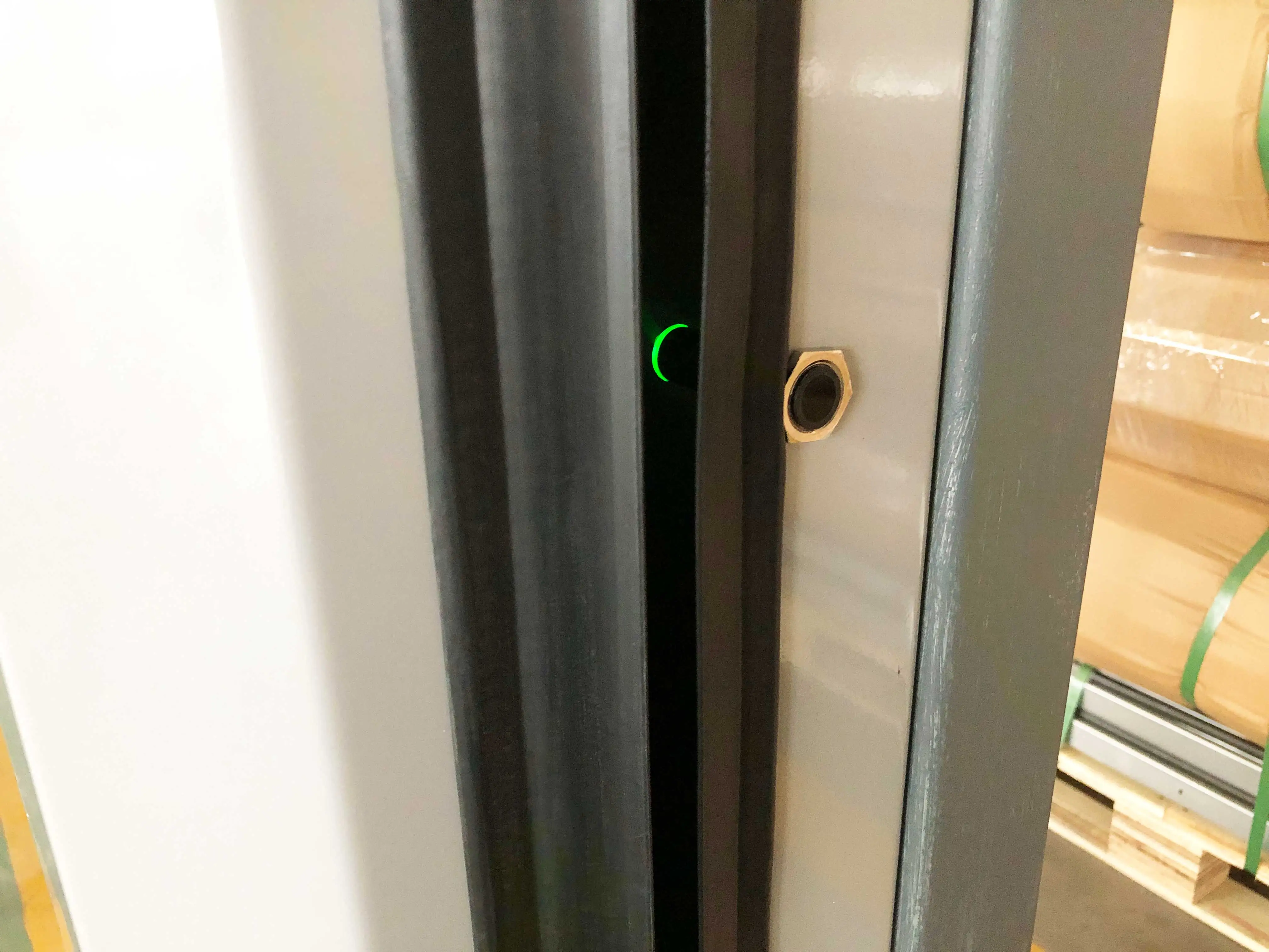 Infrared Induction Shutter Windproof Fast Automatic Spiral Aluminum Metal Insulated High Speed Rapid Rise Roll up Warehouse Door