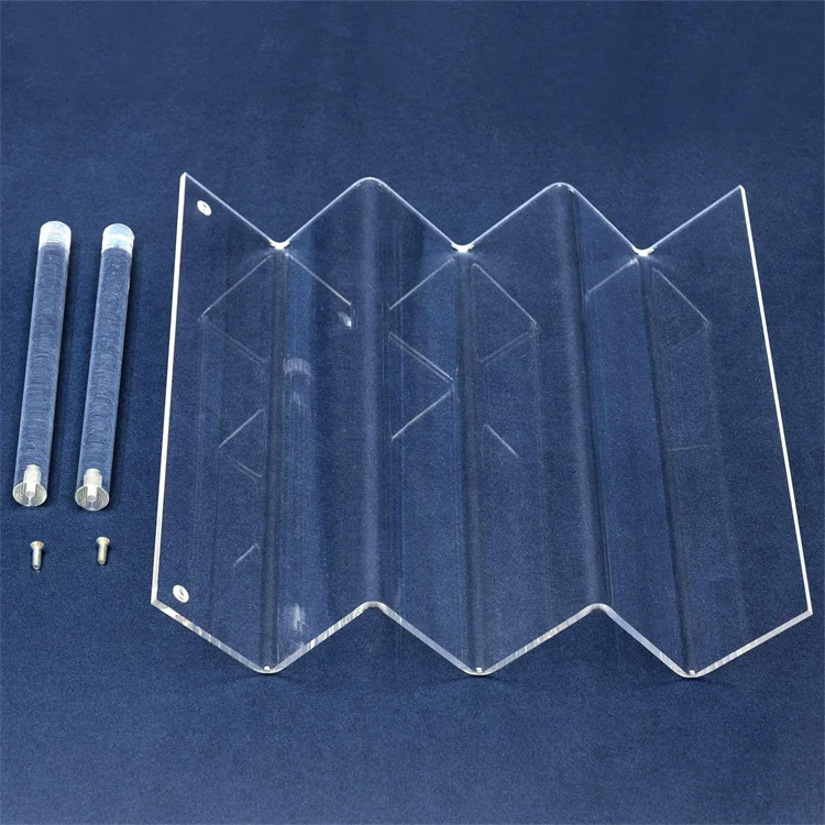 Bubble Mart Product Acrylic Display Stand Blind Box Display Riser Multi-layer Hand Show Display Doll Show Rack
